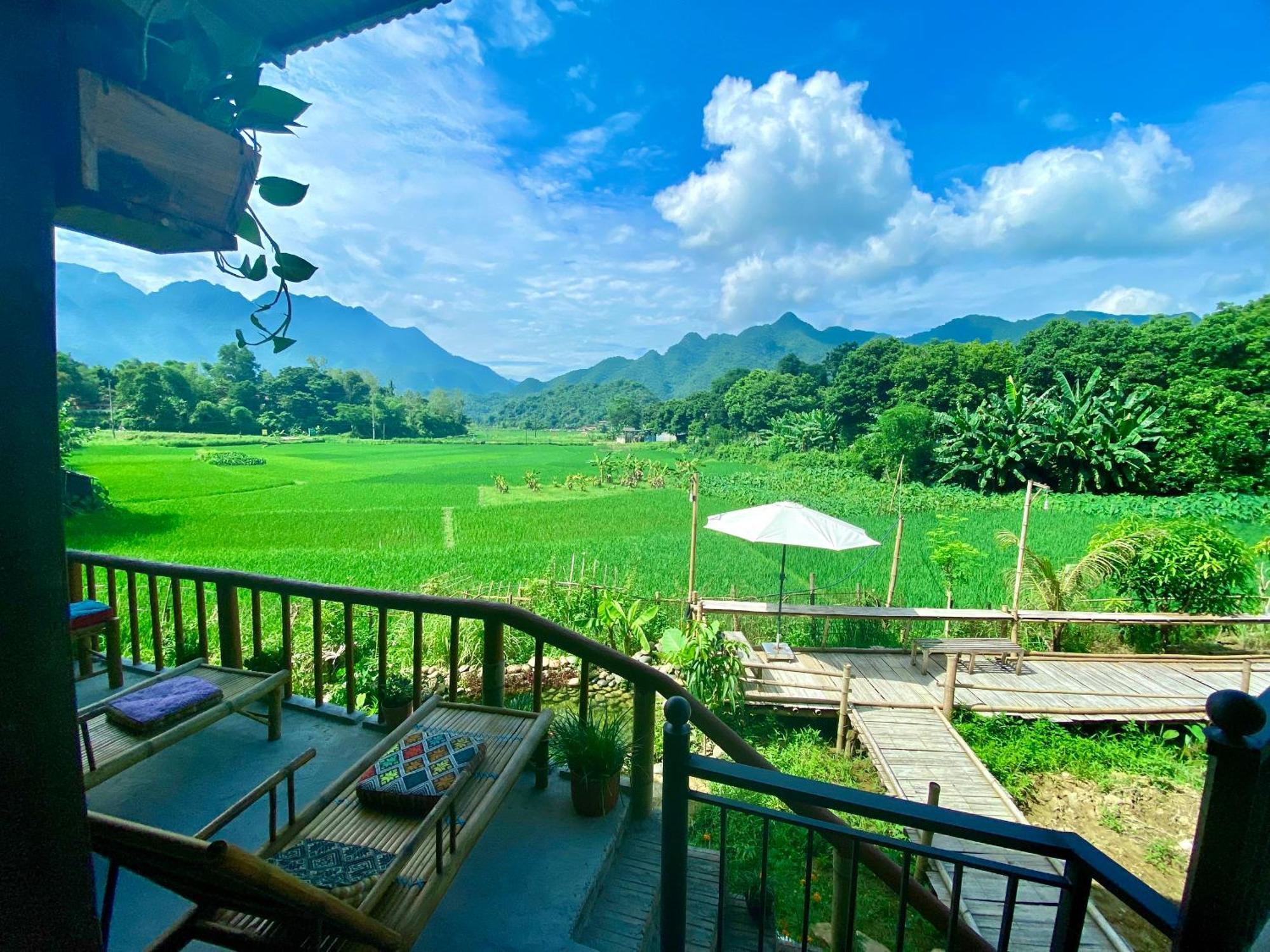 Meadow Mai Chau Homestay Exterior foto